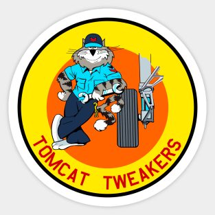 F-14 Tomcat - Tomcat Tweakers - Clean Style Sticker